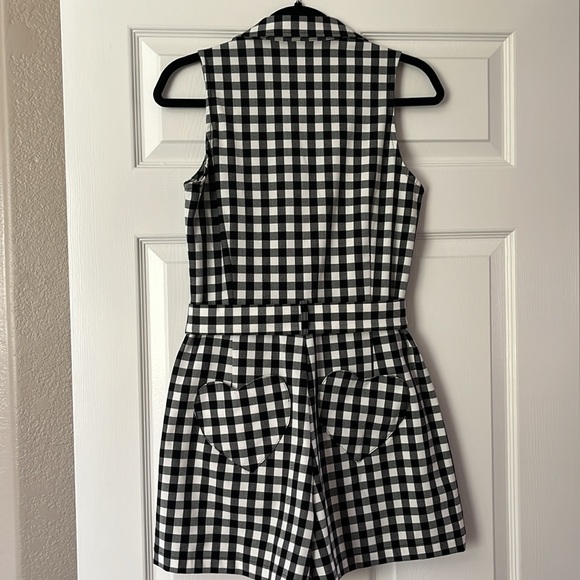 Lazy oaf gingham romper - Picture 3 of 7